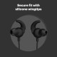 Noise Tune Active Bluetooth Wireless Headset with Upto 10 Hour Playtime, IPX5 Water Resistant (Stealth Black)