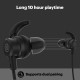 Noise Tune Active Bluetooth Wireless Headset with Upto 10 Hour Playtime, IPX5 Water Resistant (Stealth Black)