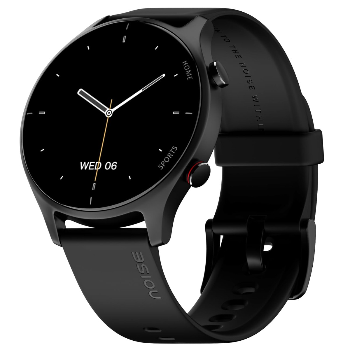 Noise Twist Round dial Smart Watch with Bluetooth Calling, Jet Black Noise Twist Round dial Smart Watch with Bluetooth Calling, Jet Black