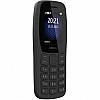 Nokia 105 Plus Single SIM, Keypad Mobile Phone with Wireless FM Radio, Memory Card Slot and MP3 Player | Charcoal