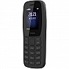 Nokia 105 Plus Single SIM, Keypad Mobile Phone with Wireless FM Radio, Memory Card Slot and MP3 Player | Charcoal