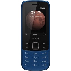 Nokia 225 4G Dual SIM Feature Phone with Long Battery Life Classic Blue Colour