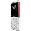 Nokia 5310 Dual SIM Feature Phone with MP3 Player, Wireless FM Radio and Rear Camera (White/Red)