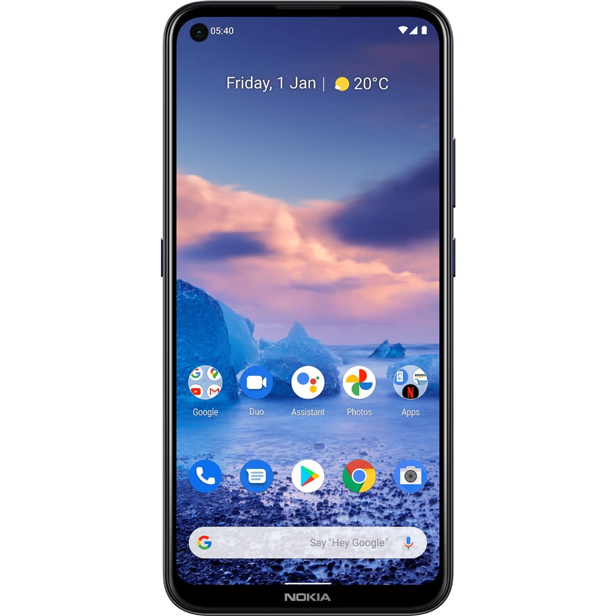 Nokia 5.4 (Polar Night, 6GB RAM, 64GB Storage) refurbished