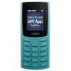 Nokia All-New 105 Dual Sim Keypad Phone with Built-in UPI Payments, Long-Lasting Battery, Wireless FM Radio | Cyan