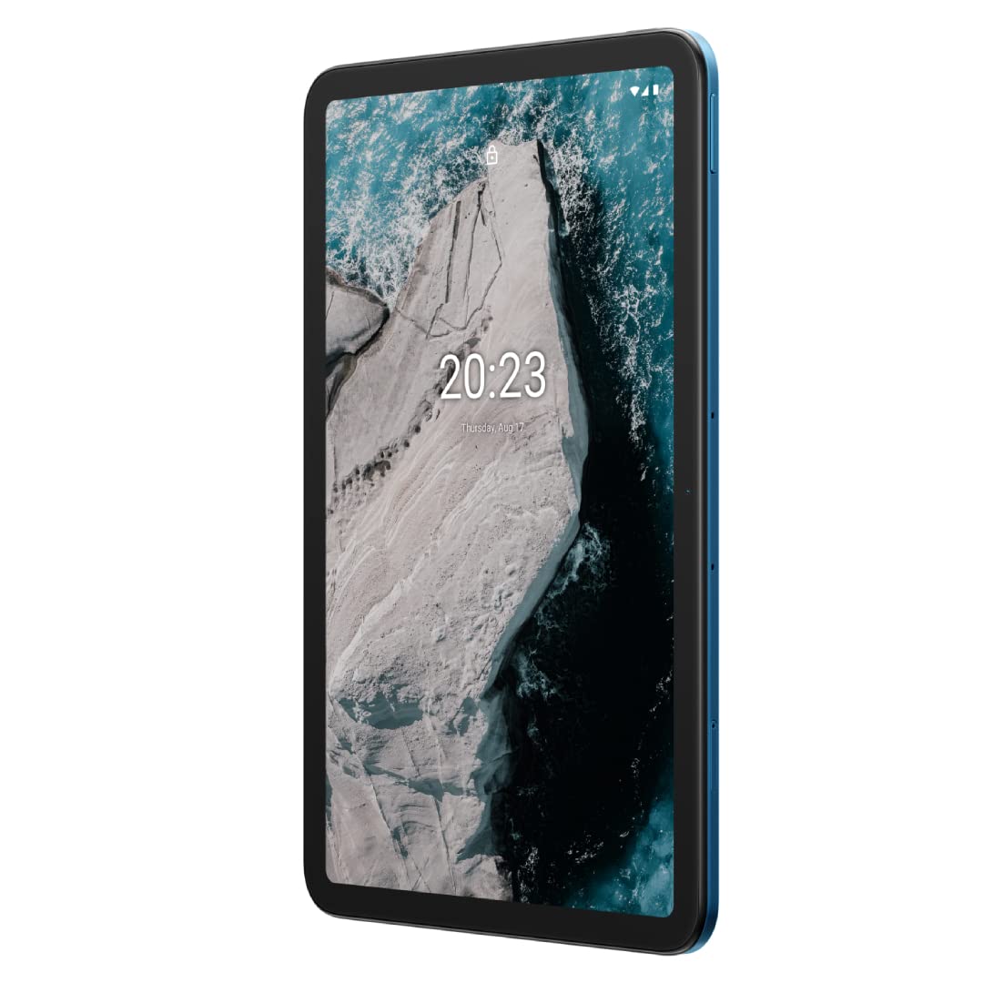 Nokia T20 Tab with 10.36 (26cm) 2K Screen Wi-Fi LTE 8200mAh Battery 4GB RAM, 64GB Storage Deep Ocean Blue Tablet