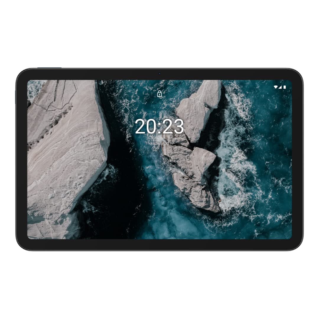 Nokia T20 Tab with 10.36 (26cm) 2K Screen Wi-Fi LTE 8200mAh Battery 4GB RAM, 64GB Storage Deep Ocean Blue Tablet