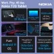 Nokia T20 Tab with 10.36"(26cm) 2K Screen, Wi-Fi & LTE, 8200mAh Battery, Android  4GB RAM, 64GB Storage | Deep Ocean Blue