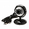 Foxin USB 30 Megapixel HD Webcam Web Cam Camera & Microphone Mic 6 LED PC