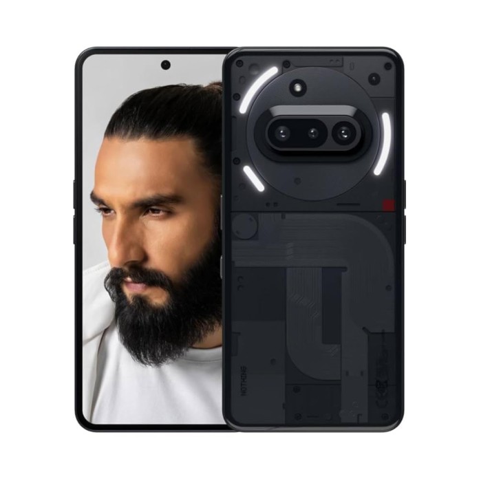 Nothing Phone (3A) 5G (Black, 8GB RAM, 256GB Storage)