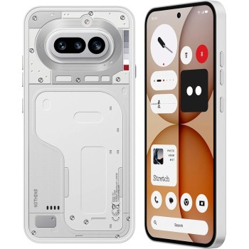 Nothing Phone 4a 5G (White, 8GB RAM, 256GB Storage) | Snapdragon 7s Gen 4 | 6.78" 120Hz AMOLED Display Phone (4a) 5G (8GB+256GB) White