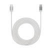 Nothing USB Type-C to Type-C Cable (C-C), 1.8m/180cm, 1 Pack, Fast Charging 60W & Data Sync USB 2.0 (Up to 480 Mbps), Round Cable, Model C351, For Smartphone/Tablet/Laptop (White) Nothing USB Type-C to Type-C Cable (C-C), 1.8m/180cm, 1 Pack, Fast Charging 60W & Data Sync USB 2.0 (Up to 480 Mbps), Round Cable, Model C351, For Smartphone/Tablet/Laptop (White)