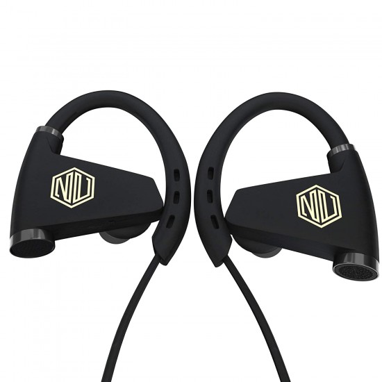 Nu Republic Nu Powr Wireless Earphones with Mic (Black)