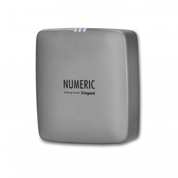 Numeric Intizon Mini UPS for Wi-Fi Routers | Up to 4 Hours PowerBackup | Wall mountable and Table Top Placement | UPS for 12V Router | WiFi Router ups up to 2A