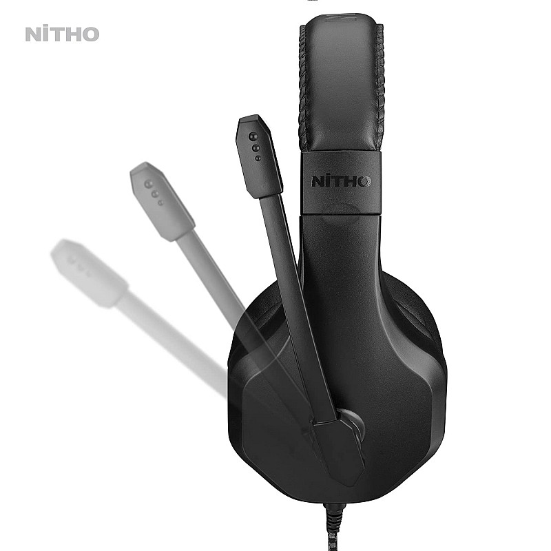 Nx120s Stereo Headset With Foldable Microphone