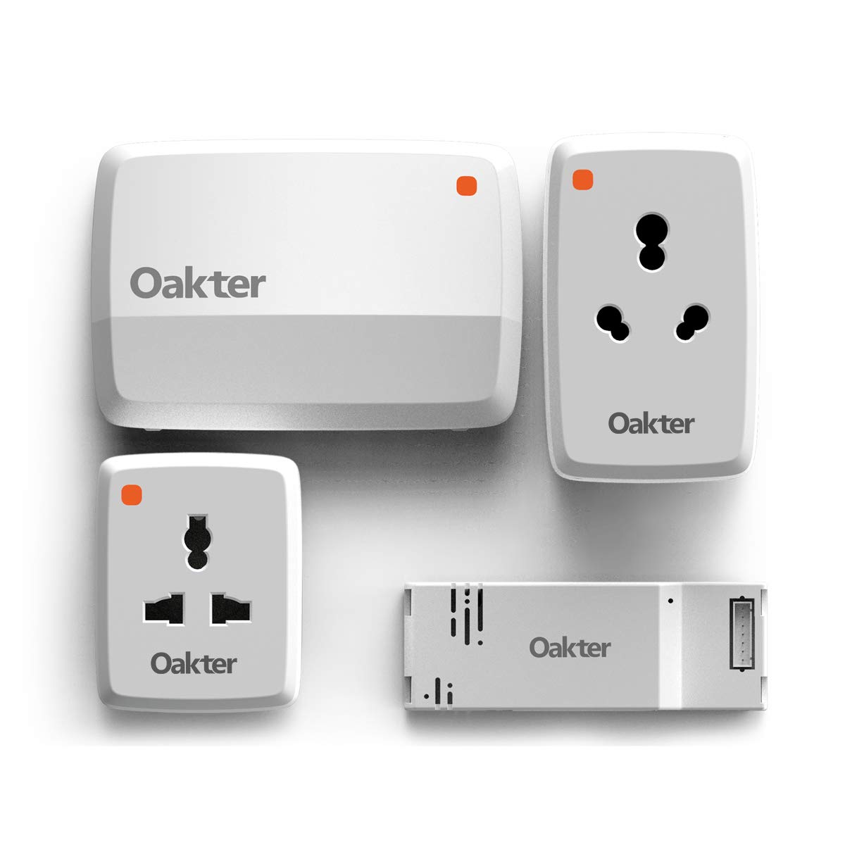 OAKTER Smart Home Kit (Smart Plugs with Quadra Smart Box) OAKTER Smart Home Kit (Smart Plugs with Quadra Smart Box)