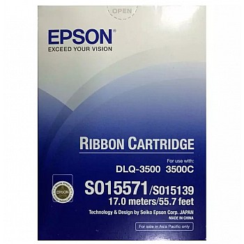 Epson DLQ 3500/3500C Ribbon Cartridge Black