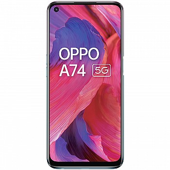 OPPO A74 5G (Fluid Black, 6GB RAM, 128GB Storage) Refurbished