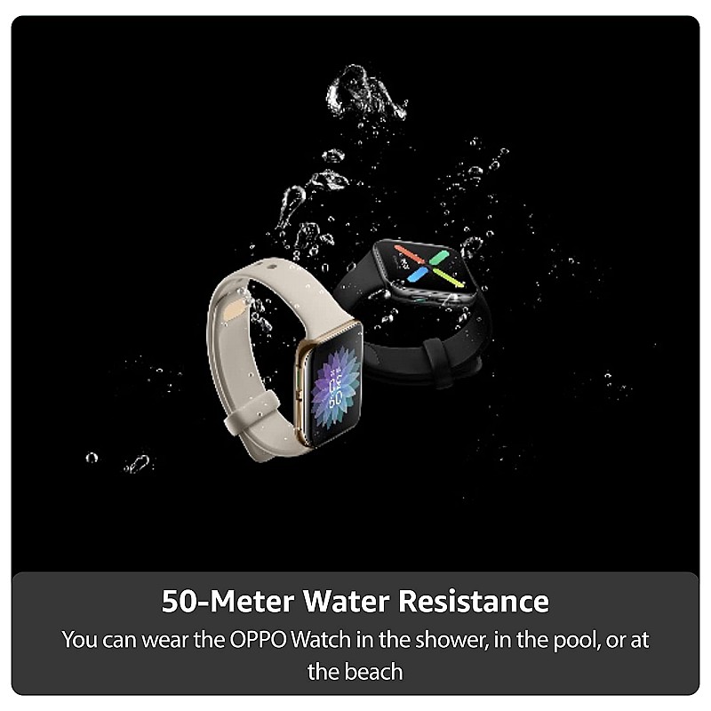 OPPO Health & Fitness Smart Watch Black）