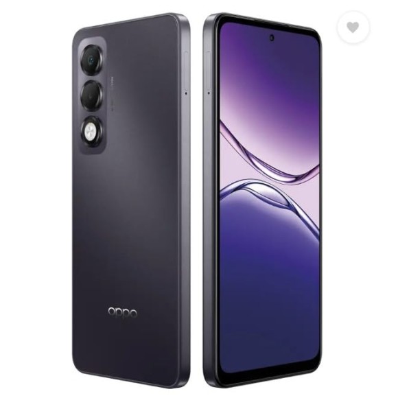 OPPO K13x 5G 6000mAh and 45W SUPERVOOC Charger & AI (Midnight Violet, 128 GB) (6 GB RAM)