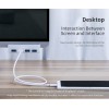 ORICO USB3.0 HUB with Extra Power Supply Port 4 Ports Clip-Type USB HUB Splitter Station for Laptop/Computer Desk-Upgraded Version ORICO USB3.0 HUB with Extra Power Supply Port 4 Ports Clip-Type USB HUB Splitter Station for Laptop/Computer Desk-Upgraded Version