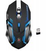 Offbeat RIPJAW 2.4Ghz Rechargeable Wireless Gaming Mouse, Silent Click Buttons Mouse - 7D Buttons, DPI : 1600,2400,3200, Mice for PC/Laptop/Smart TV/Mac(Light Weight)