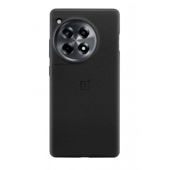 OnePlus 12R Sandstone Bumper Case in Black