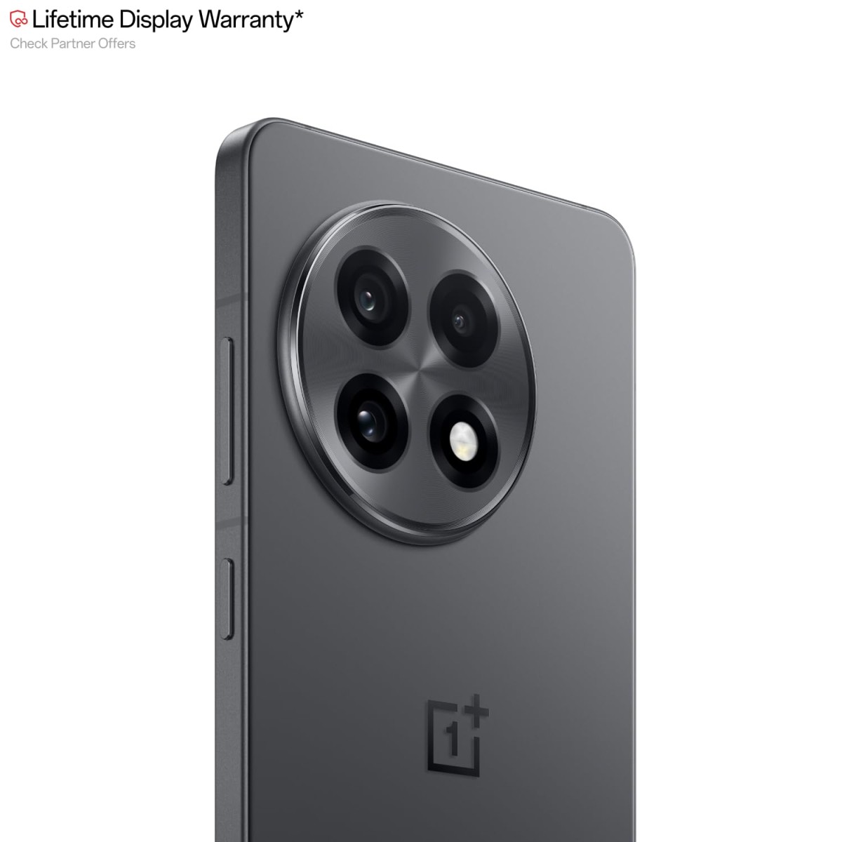 OnePlus 13R | Smarter with OnePlus AI | Lifetime Display Warranty (12GB RAM, 256GB Storage Nebula Noir) {open box}