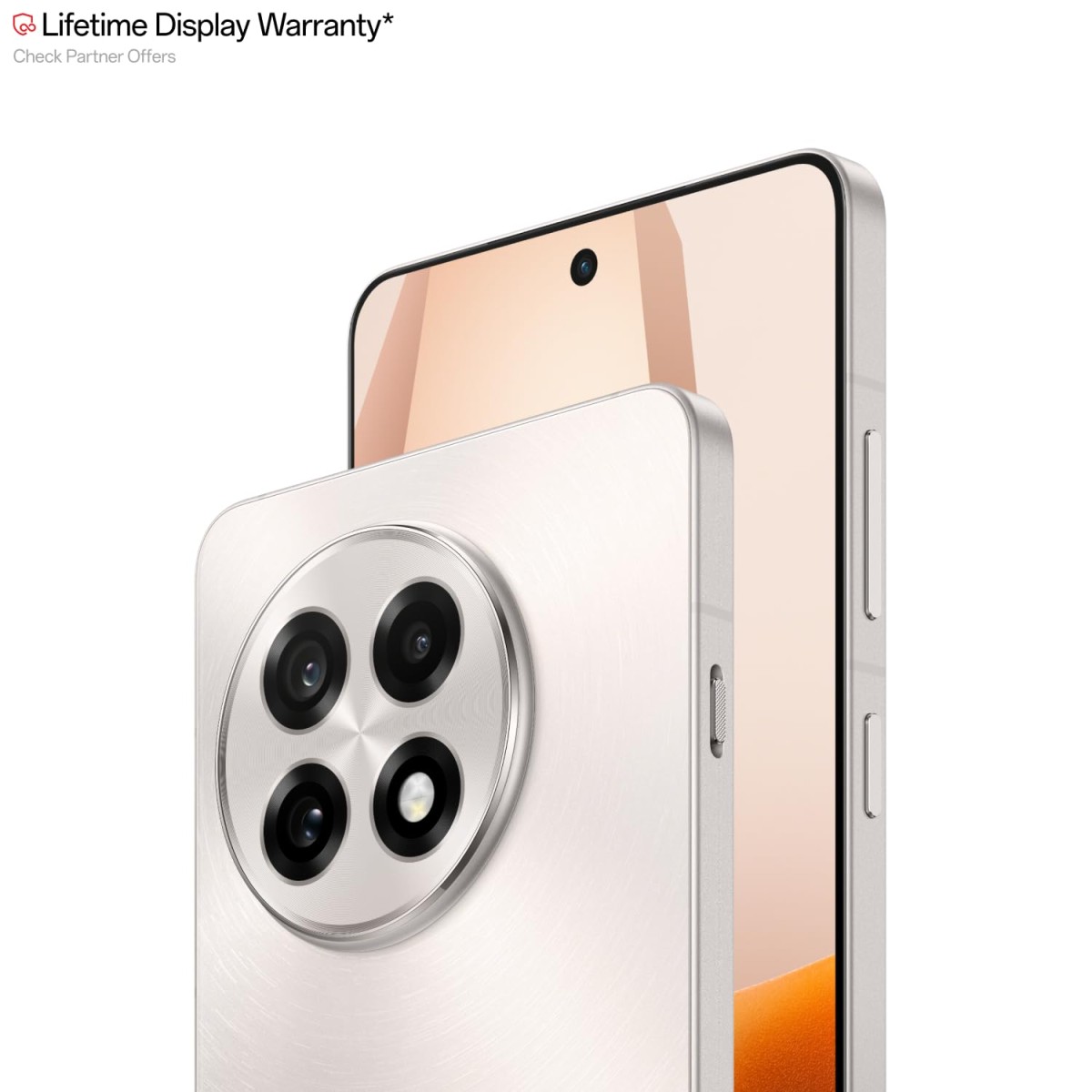 OnePlus 13R | Smarter with OnePlus AI | Lifetime Display Warranty (12GB RAM, 256GB Storage Nebula Noir) {open box}