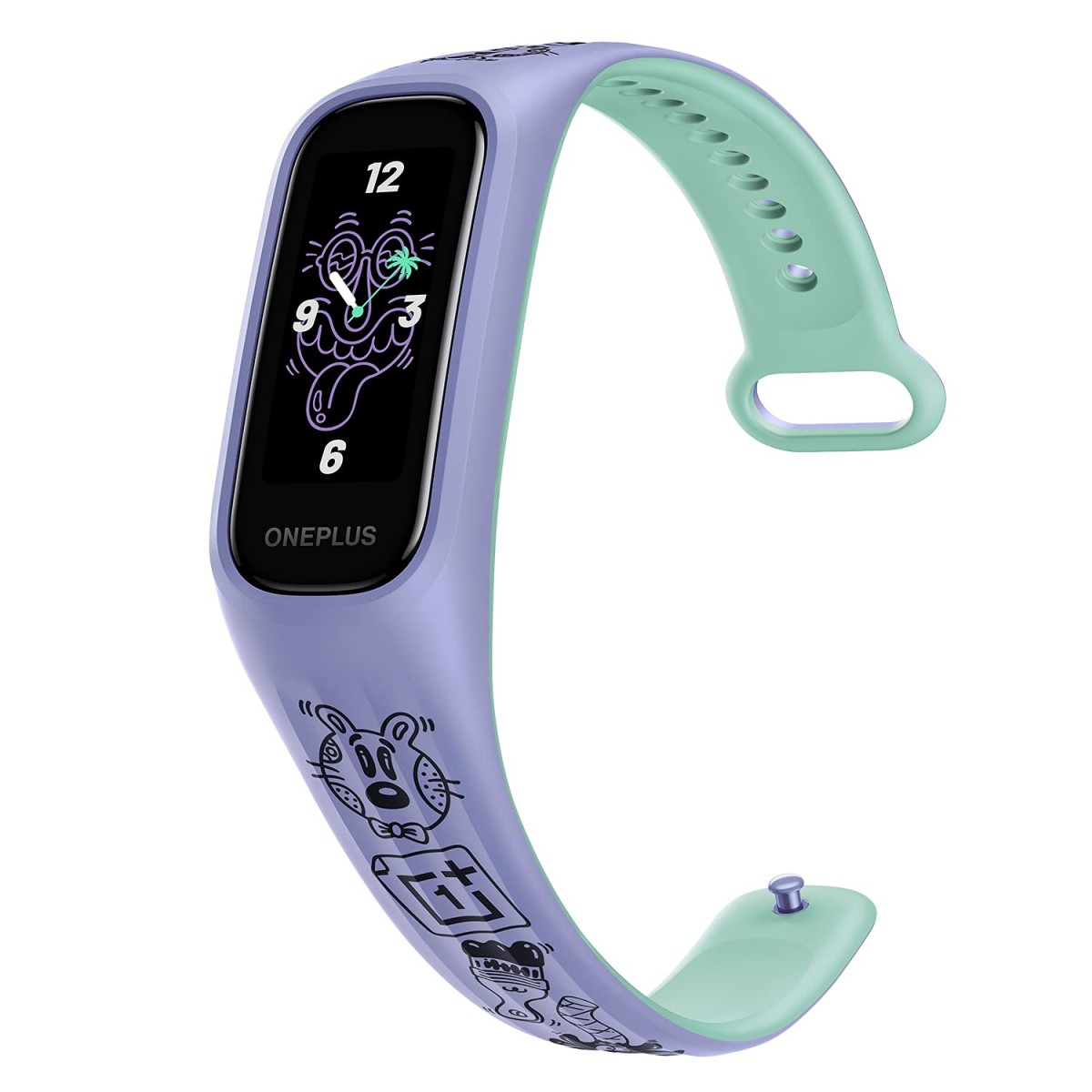 OnePlus Band: Steven Harrington Edition: Smart Everywear : 1.1(2.8 cm) AMOLED Display, Continuous Blood Oxygen Saturation Monitoring (Sp02), 5ATM + IP68 Water & Dust Resistant