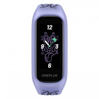 OnePlus Band: Steven Harrington Edition: Smart Everywear : 1.1(2.8 cm) AMOLED Display, Continuous Blood Oxygen Saturation Monitoring (Sp02), 5ATM + IP68 Water & Dust Resistant
