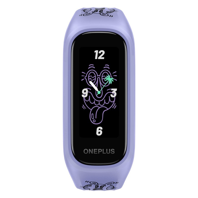 OnePlus Band: Steven Harrington Edition: Smart Everywear : 1.1(2.8 cm) AMOLED Display, Continuous Blood Oxygen Saturation Monitoring (Sp02), 5ATM + IP68 Water & Dust Resistant OnePlus Band: Steven Harrington Edition: Smart Everywear : 1.1(2.8 cm) AMOLED Display, Continuous Blood Oxygen Saturation Monitoring (Sp02), 5ATM + IP68 Water & Dust Resistant