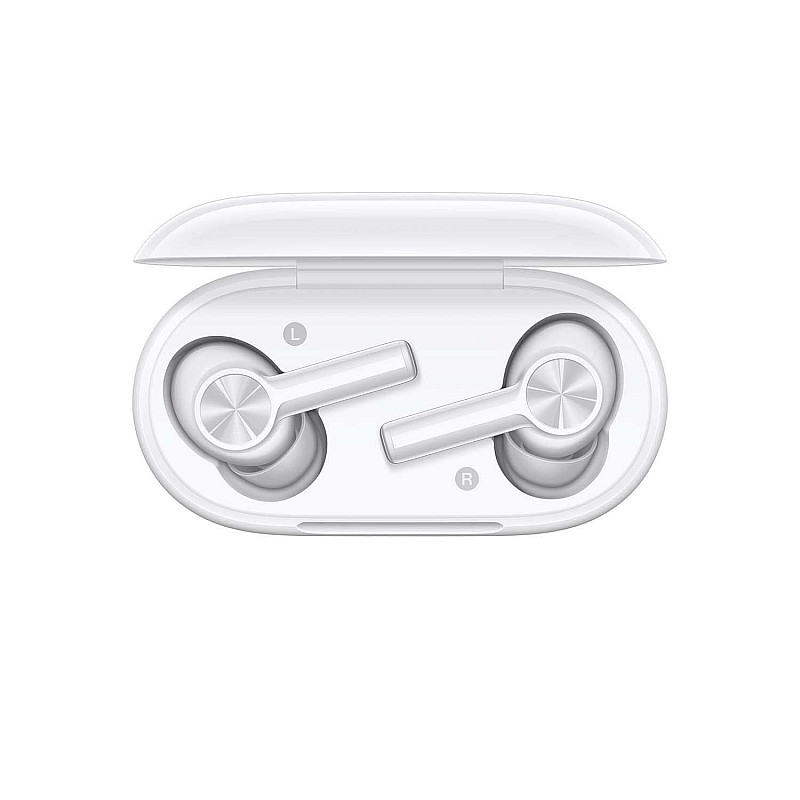 OnePlus Buds Z2 Pearl White Truly Wireless Earbuds Active Noise Cancellation