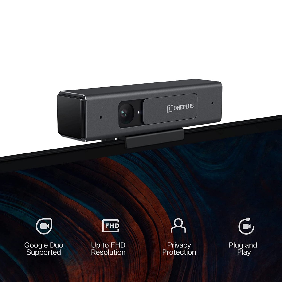 OnePlus Full HD Resolution TV Camera (only Compatible with OnePlus Q and U Series TVs)