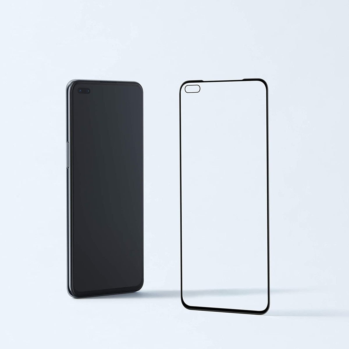 OnePlus Nord 3D Tempered Glass Screen Protector Black OnePlus Nord 3D Tempered Glass Screen Protector Black