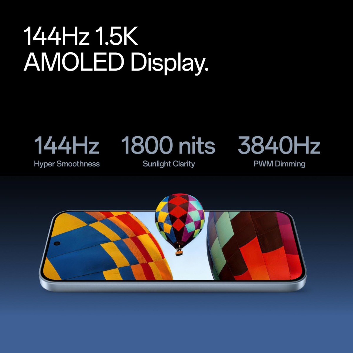 OnePlus Nord CE6 | 8GB+256GB | Fresh Blue | Snapdragon 7s Gen 4 | Segment's Fastest Touch Response | 8000mAh Battery