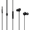 OnePlus Nord Wired Earphones with mic, 3.5mm Audio Jack in-Ear Wired Earphone Black