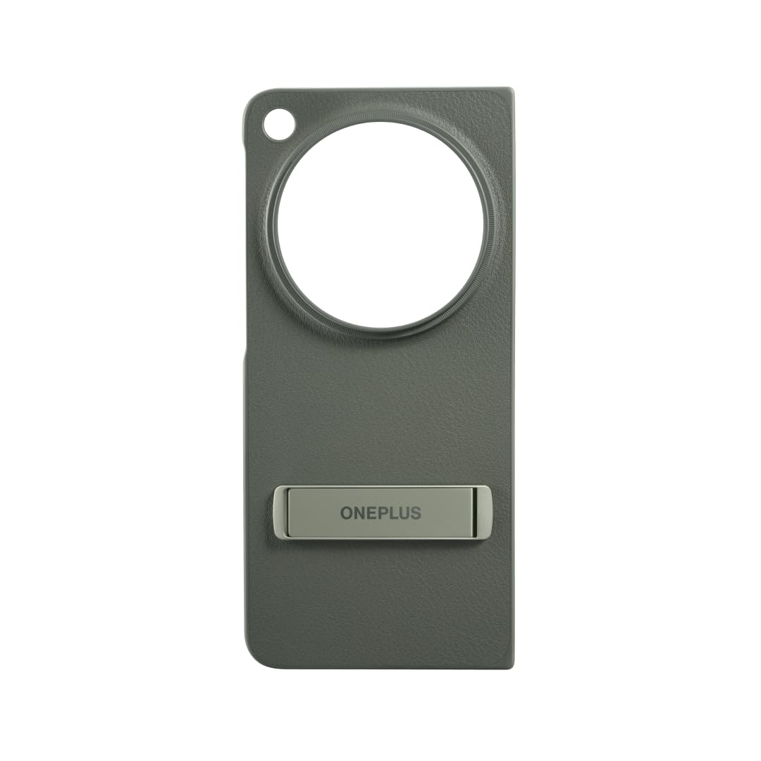 OnePlus Open Protective Case for Shell:PC+PU+Aluminum Alloy, Protective Film:Glass_Black