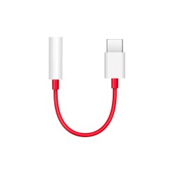 OnePlus With Compatible Type-C to 3.5mm Adapter White