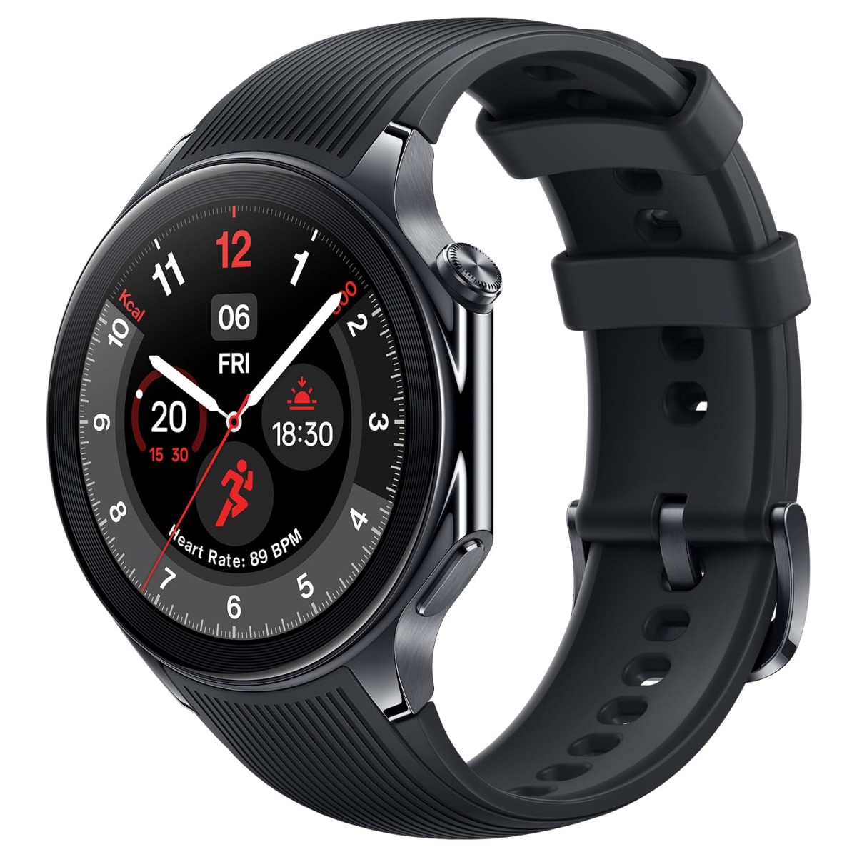 OnePlus Watch 2 with Wear OS 4,Snapdragon W5 Chipset,Upto 100hrs battery life,1.43’’ AMOLED Display, Stainless Steel & Sapphire Crystal build,Dual Frequency GPS, 5 ATM, IP68 & BT Calling (Black Steel) OnePlus Watch 2 with Wear OS 4,Snapdragon W5 Chipset,Upto 100hrs battery life,1.43’’ AMOLED Display, Stainless Steel & Sapphire Crystal build,Dual Frequency GPS, 5 ATM, IP68 & BT Calling (Black Steel)