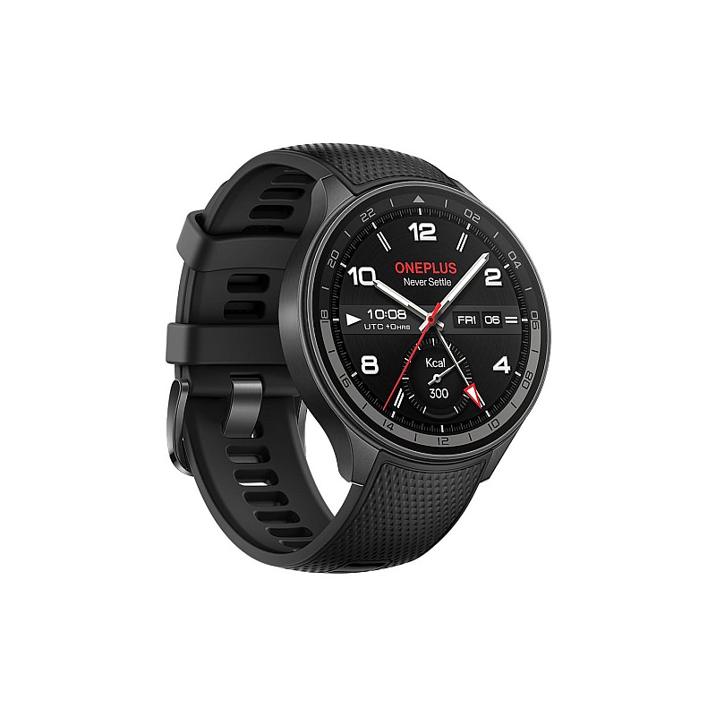 OnePlus Watch 2R with Wear OS 4 by Google,Snapdragon W5 Chipset,Upto 100hrs Battery Life,1.43’’ AMOLED Display,100+ Sports Mode,Dual Frequency GPS,5 ATM,IP68 & BT Calling [Gunmetal Gray]