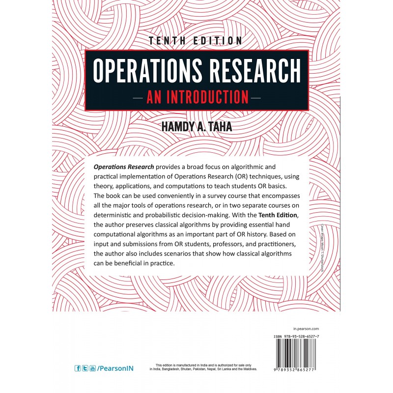 Operations Research | An Introduction to Research | By Pearson