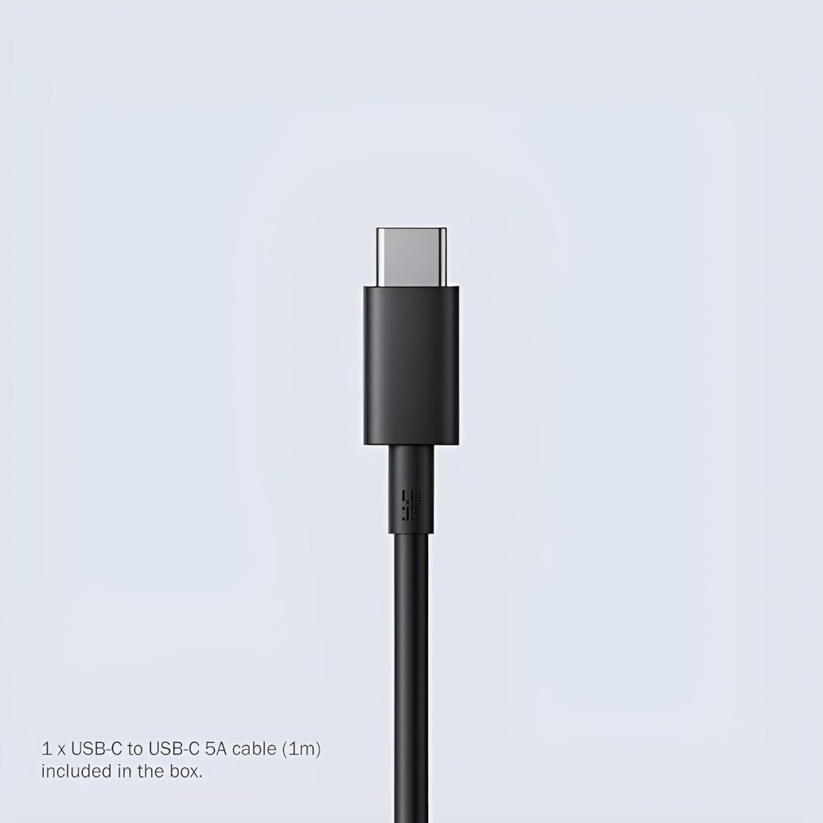 CMF by Nothing 100 W Power GaN 5 A 3 Port Mobile Charger with Detachable Cable (Dark Grey, Cable Included) CMF by Nothing 100 W Power GaN 5 A 3 Port Mobile Charger with Detachable Cable (Dark Grey, Cable Included)