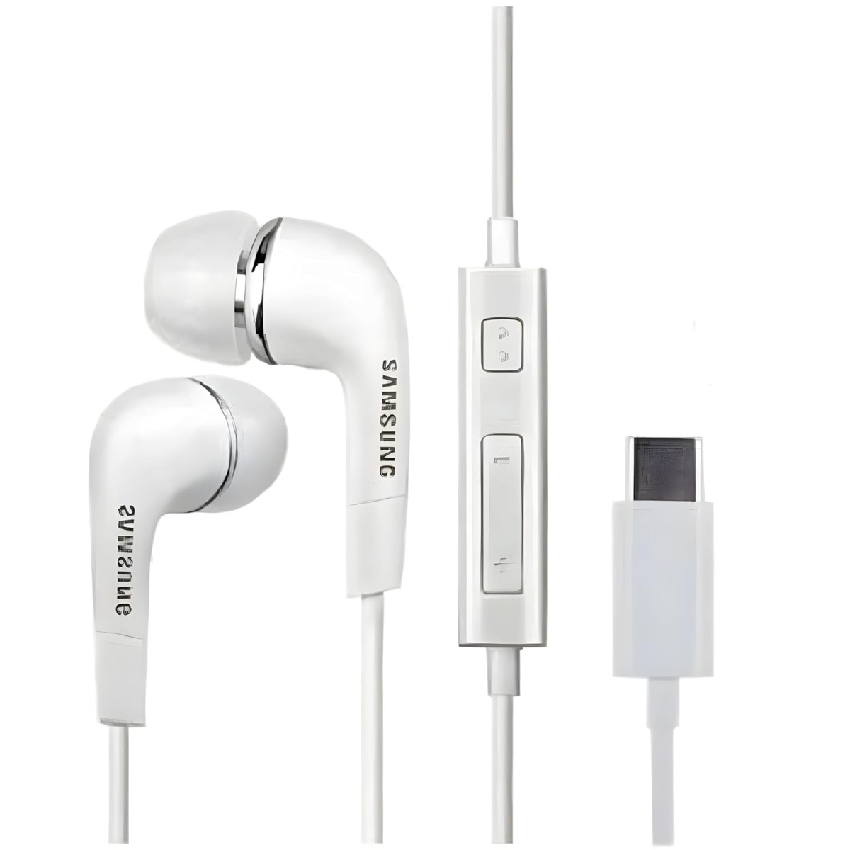 Original Type C Earphone Compatible with Samsung S24 Headphones with Microphone Noise Isolation Stereo Wired Earphones for Samsung Galaxy S22 S23 Ultra Pixel 7a, iPhone 15 to 16 Series