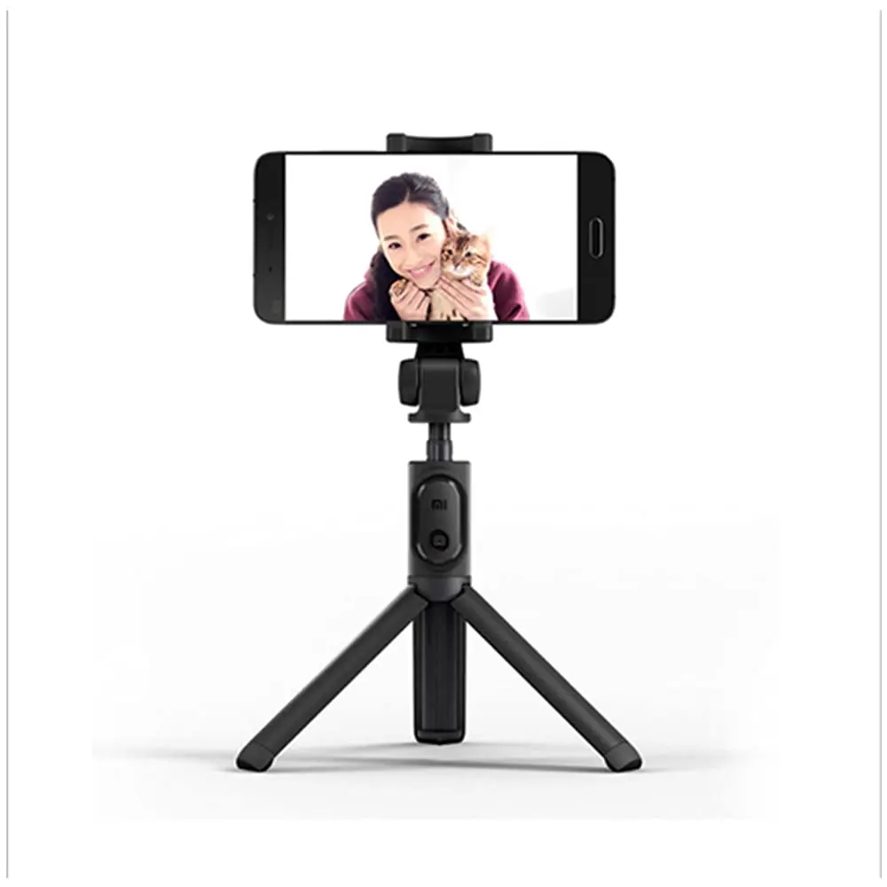 Xiaomi Original Selfie Stick , Foldable Tripod Selfie Stick Bluetooth Remote Control Selfie stick