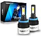 Airtree H7 Geniune 9000LM 6500K 72 W LED Automotive Headlight Bulbs Auto Conversion Driving Lamp 2 Led Chip (Cool White)