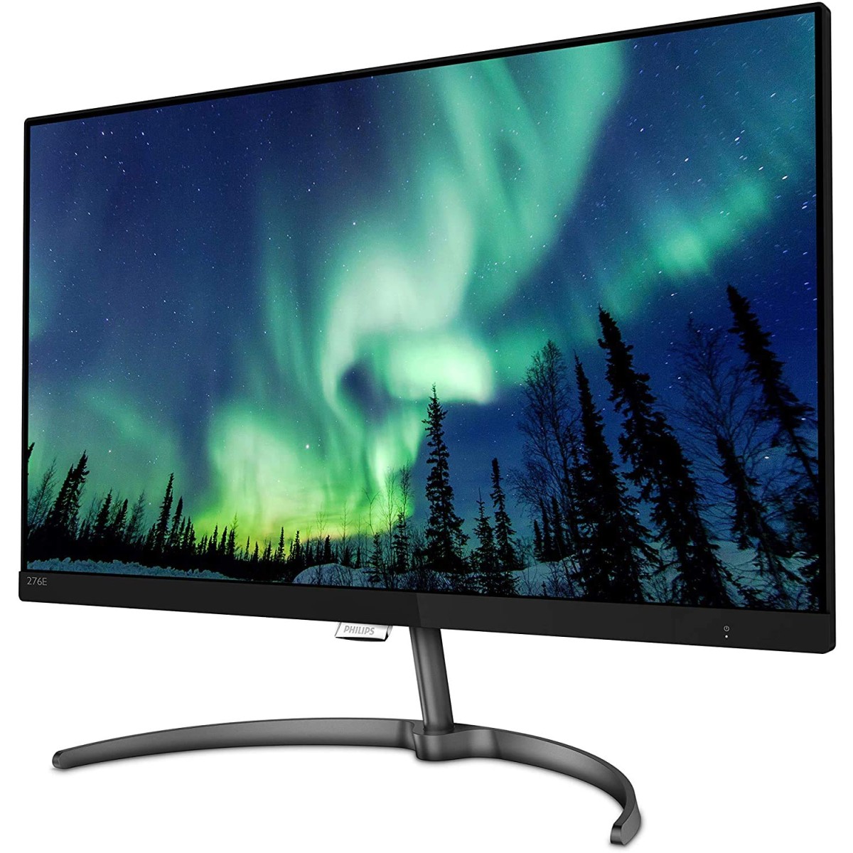 PHILIPS 276E8VJSB/94 E Line 27" (68.6 cm) 4K UHD Monitor | Ultra Clear IPS LED | Low Blue Mode | Eco-Friendly Design || Magnificent View with Seamless Appearance