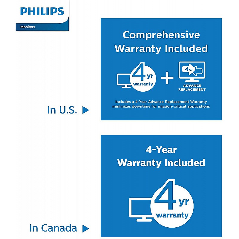 PHILIPS 276E8VJSB/94 E Line 27" (68.6 cm) 4K UHD Monitor | Ultra Clear IPS LED | Low Blue Mode | Eco-Friendly Design || Magnificent View with Seamless Appearance