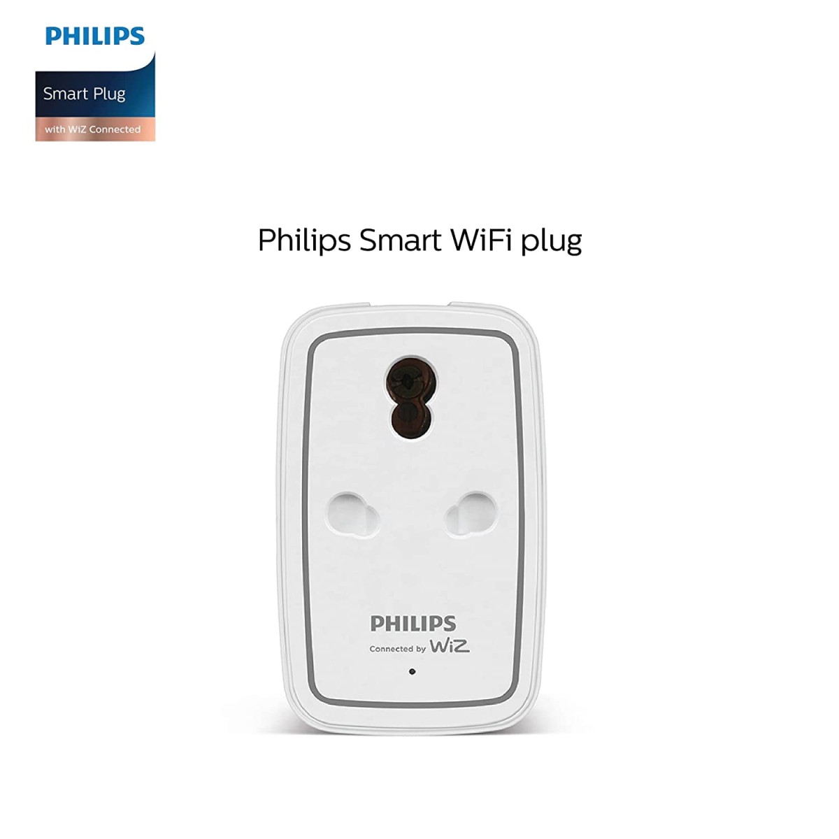PHILIPS 6-16A Smart WiFi Plug | Wiz Connected Voice Controlled, Amazon Alexa & Google Assistant Compatible Smart Plug with Energy Consumption Monitoring, Pack of 1 PHILIPS 6-16A Smart WiFi Plug | Wiz Connected Voice Controlled, Amazon Alexa & Google Assistant Compatible Smart Plug with Energy Consumption Monitoring, Pack of 1