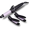 PHILIPS BHH816/00 Crimp, Straighten or Curl with the single tool, quickly and without fear of heat damage, Black Multi Styling Kit